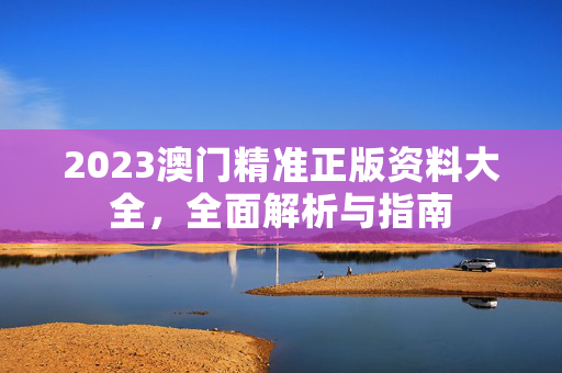 2023澳门精准正版资料大全，全面解析与指南